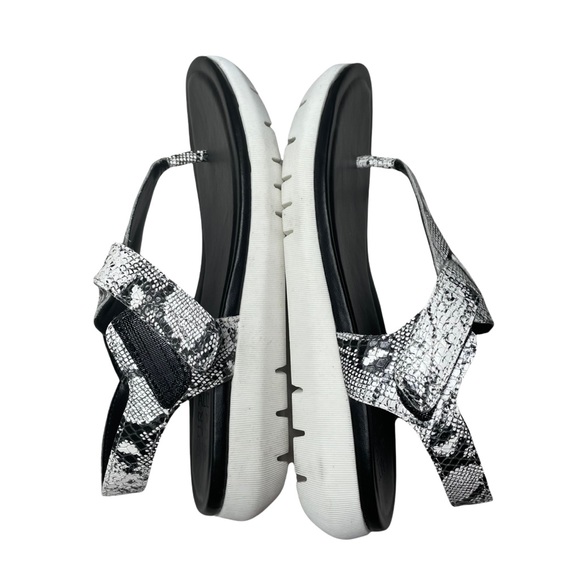 Naturalizer Lincoln white snake sandal - Picture 9 of 11